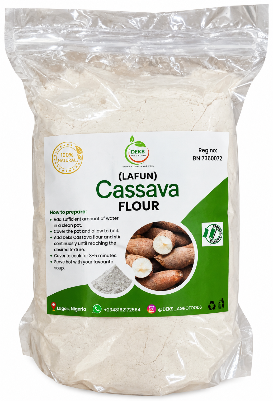 Cassava Flour (Lafun)